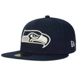 59Fifty NFL Seattle Seahawks Cap By New Era -Bekleidungsgeschäft 59Fifty NFL Seattle Seahawks Cap by New Era dunkelblau.64539 rf192