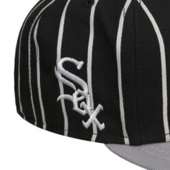 9Fifty White Sox Stripes Cap By New Era -Bekleidungsgeschäft 9Fifty White Sox Stripes Cap by New Era schwarz.64289 5rf4