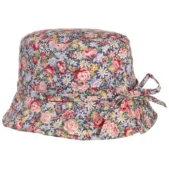 Allover Flowers Stoffhut By Lipodo -Bekleidungsgeschäft Allover Flowers Stoffhut by Lipodo blau.53342 3rf2