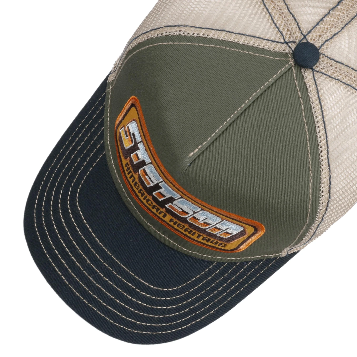 American Heritage Mesh Cap Small By Stetson 1 American Heritage Mesh Cap Small By Stetson