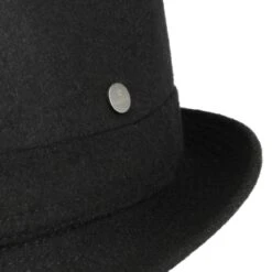 Aneb Virgin Wool Trilby By Lierys -Bekleidungsgeschäft Aneb Virgin Wool Trilby by Lierys schwarz.43937 4f4