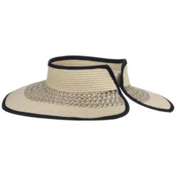 Annavela Strohvisor By Seeeberger -Bekleidungsgeschäft Annavela Strohvisor by Seeeberger natur blau.64904 3rf194