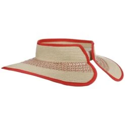 Annavela Strohvisor By Seeeberger -Bekleidungsgeschäft Annavela Strohvisor by Seeeberger natur rot.64904 3rf196