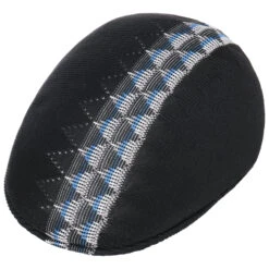 Argyle Stripe 504 Flatcap By Kangol -Bekleidungsgeschäft Argyle Stripe 504 Flatcap by Kangol schwarz.58774 1rf4