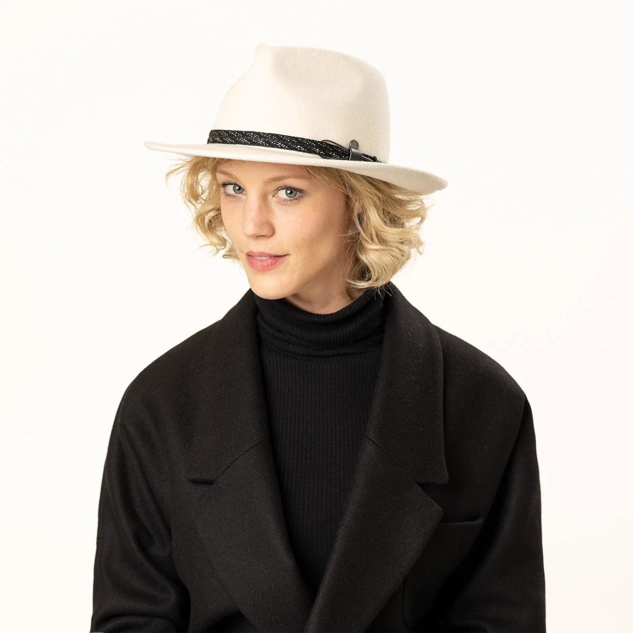 Barnell White Bogart Wollfilzhut By Lierys 5 Barnell White Bogart Wollfilzhut By Lierys – Bild 5