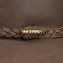 Buffalo Leather Westernhut By Stetson -Bekleidungsgeschäft Buffalo Leather Westernhut by Stetson dunkelbraun.49816 4rf17