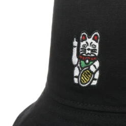 Bye Bye Cat Bucket Stoffhut By Iriedaily -Bekleidungsgeschäft Bye Bye Cat Bucket Stoffhut by iriedaily schwarz.59830 4rf4