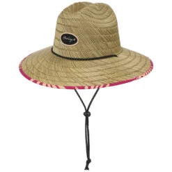 Capri Lifeguard Strohhut By Hurley -Bekleidungsgeschäft Capri Lifeguard Strohhut by Hurley dunkelrot.63217 rf171