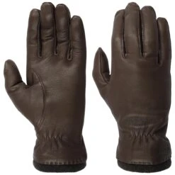 Charlotte Lederhandschuhe By Hestra -Bekleidungsgeschäft Charlotte Lederhandschuhe by Hestra dunkelbraun.64822 rf17