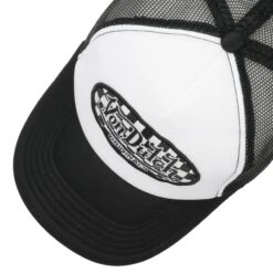 Checked Logo Tampa Trucker Cap By Von Dutch