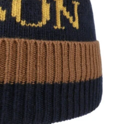 Classic Bommelmütze By Stetson -Bekleidungsgeschäft Classic Bommelmuetze by Stetson braun blau.62167 4rf228