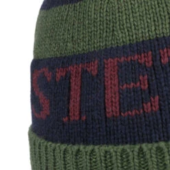 Classic Bommelmütze By Stetson -Bekleidungsgeschäft Classic Bommelmuetze by Stetson gruen blau.62167 5rf199