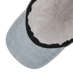 Classic Herringbone Cap By Borsalino -Bekleidungsgeschäft Classic Herringbone Cap by Borsalino blau wei .66041 2rf219