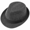 Classic Herringbone Trilby Hut By Lipodo
