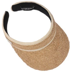 Classic Raffia Sonnenvisor By Seeberger