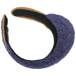 Classic Raffia Sonnenvisor By Seeberger -Bekleidungsgeschäft Classic Raffia Sonnenvisor by Seeberger blau.62009 2rf2