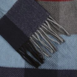 Colour Check Fransenschal By Lipodo 13 Colour Check Fransenschal By Lipodo -Bekleidungsgeschäft Colour Check Fransenschal by Lipodo blau.64379 5rf2