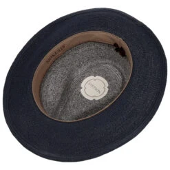 Contrast Brim Toyo Strohhut By Stetson -Bekleidungsgeschäft Contrast Brim Toyo Strohhut by Stetson dunkelblau.63944 2rf192