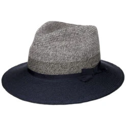 Contrast Brim Toyo Strohhut By Stetson -Bekleidungsgeschäft Contrast Brim Toyo Strohhut by Stetson dunkelblau.63944 rf192