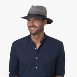 Contrast Brim Toyo Strohhut By Stetson -Bekleidungsgeschäft Contrast Brim Toyo Strohhut by Stetson.63944 8