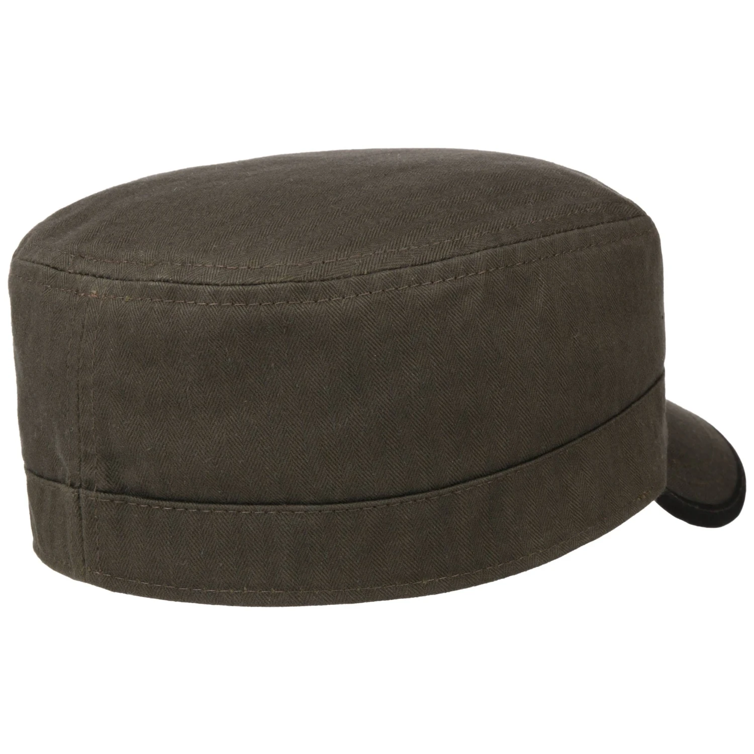 Cotton Herringbone Armycap By Stetson 5 Cotton Herringbone Armycap By Stetson – Bild 5