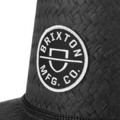 Crest Sonnenhut By Brixton -Bekleidungsgeschäft Crest Sonnenhut by Brixton schwarz.63158 4rf4