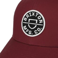 Crest X Mp Mesh Cap By Brixton -Bekleidungsgeschäft Crest X Mp Mesh Cap by Brixton dunkelrot.63410 4rf171