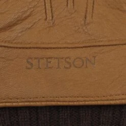 Deer Cashmere Lederhandschuhe By Stetson -Bekleidungsgeschäft Deer Cashmere Lederhandschuhe by Stetson hellbraun.52531 4rf175