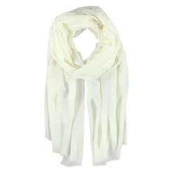 Duljena Wollschal By Passigatti -Bekleidungsgeschäft Duljena Wollschal by Passigatti cremewei .44541 f35