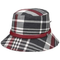 Elenora Check Bucket Stoffhut By Lierys -Bekleidungsgeschäft Elenora Check Bucket Stoffhut by Lierys bordeaux.60308 rf27