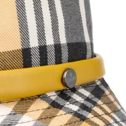 Elenora Check Bucket Stoffhut By Lierys -Bekleidungsgeschäft Elenora Check Bucket Stoffhut by Lierys gelb.60308 4rf45
