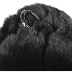 Fake Fur Muff -Bekleidungsgeschäft Fake Fur Muff schwarz.60328 5rf4
