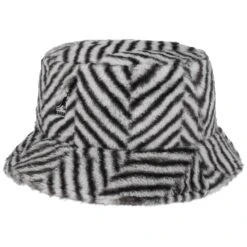 Faux Fur Bucket Herringbone Fischerhut By Kangol -Bekleidungsgeschäft Faux Fur Bucket Herringbone Fischerhut by Kangol grau.64591 rf13