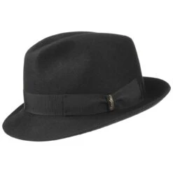 Finissimo Haarfilztrilby By Borsalino -Bekleidungsgeschäft Finissimo Haarfilztrilby by Borsalino schwarz.44655 f4