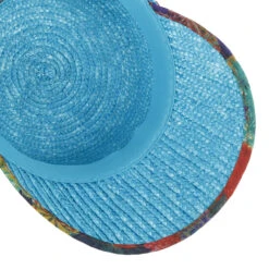 Flower Band Strohcap By Seeberger -Bekleidungsgeschäft Flower Band Strohcap by Seeberger tuerkis.60916 2rf42