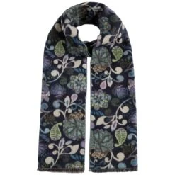 Flower Patchwork Cashmink Schal By Lipodo -Bekleidungsgeschäft Flower Patchwork Cashmink Schal by Lipodo blau.64378 rf2