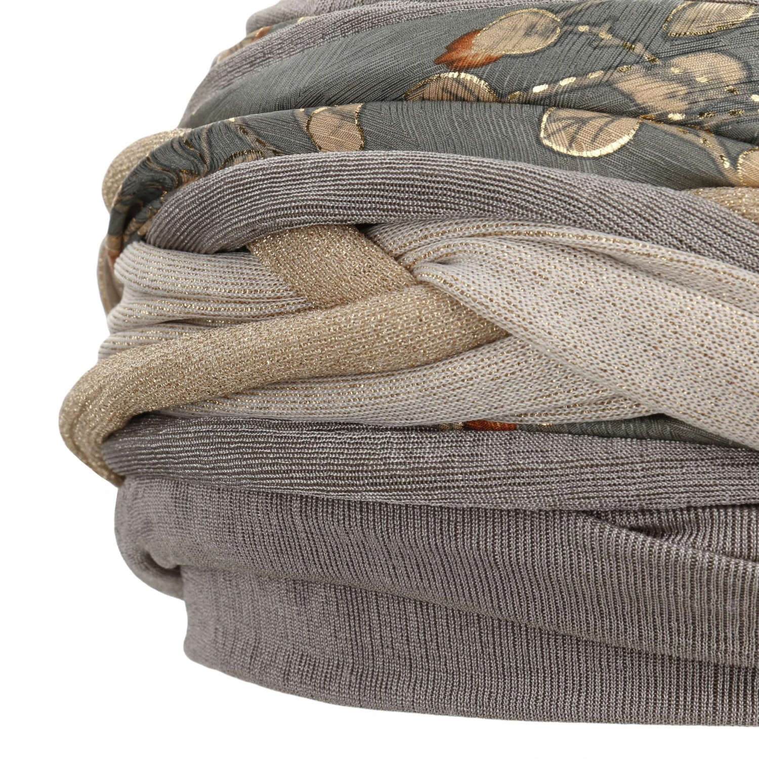 Golden Mix Turban By Christine Headwear 2 Golden Mix Turban By Christine Headwear – Bild 2