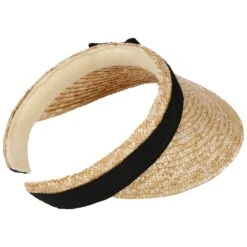 Grace Strohvisor By Betmar -Bekleidungsgeschäft Grace Strohvisor by Betmar natur schwarz.36024 3rf201