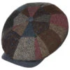 Hatteras Wool Mix Patchwork Flatcap By Stetson