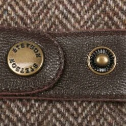 Herringbone Wool Lederhandschuhe By Stetson -Bekleidungsgeschäft Herringbone Wool Lederhandschuhe by Stetson braun.48527 4rf11