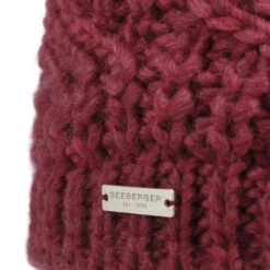 Javina Strickmütze By Seeberger -Bekleidungsgeschäft Javina Strickmuetze by Seeberger himbeerrot.59880 4rf101