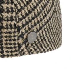 Jenston Virgin Wool Flatcap By Lierys -Bekleidungsgeschäft Jenston Virgin Wool Flatcap by Lierys beige schwarz.62274 4rf280