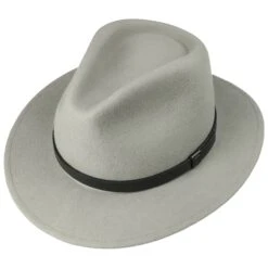 Jeremy Fedora Wollhut By Brixton -Bekleidungsgeschäft Jeremy Fedora Wollhut by Brixton hellgrau.50959 1rf28