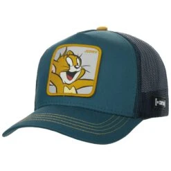 Jerry Trucker Cap By Capslab -Bekleidungsgeschäft Jerry Trucker Cap by Capslab petrol.65361 rf43