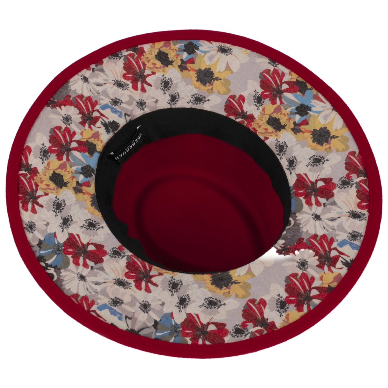 Jonia Floral Underbrim Filzhut By Seeberger 4 Jonia Floral Underbrim Filzhut By Seeberger – Bild 4