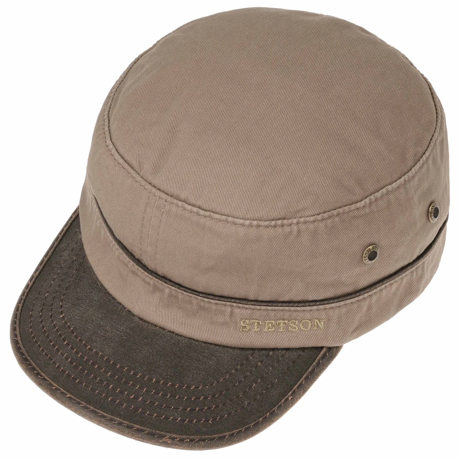 Katonah Cotton Army Cap By Stetson 1 Katonah Cotton Army Cap By Stetson