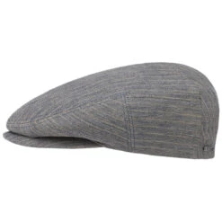 Kent Colin Stripes Flatcap By Stetson -Bekleidungsgeschäft Kent Colin Stripes Flatcap by Stetson blau beige.60739 rf222