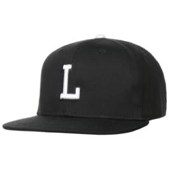 L Letter Snapback Cap -Bekleidungsgeschäft L Letter Snapback Cap schwarz.43497 rf4