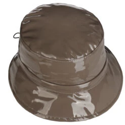 Lack Regenhut By Bedacht -Bekleidungsgeschäft Lack Regenhut by bedacht taupe.60464 1rf62