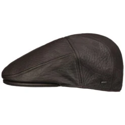 Langham Leder Flatcap By Bailey 1922 -Bekleidungsgeschäft Langham Leder Flatcap by Bailey 1922 dunkelbraun.62471 rf17